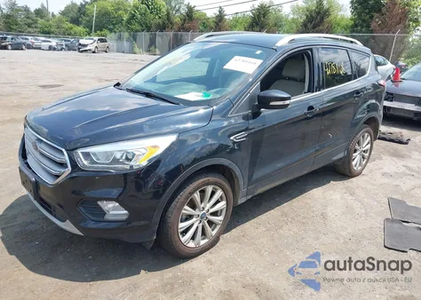 2017 Ford Escape Titanium from USA, damaged, VIN 1FMCU9JD4HUD73095